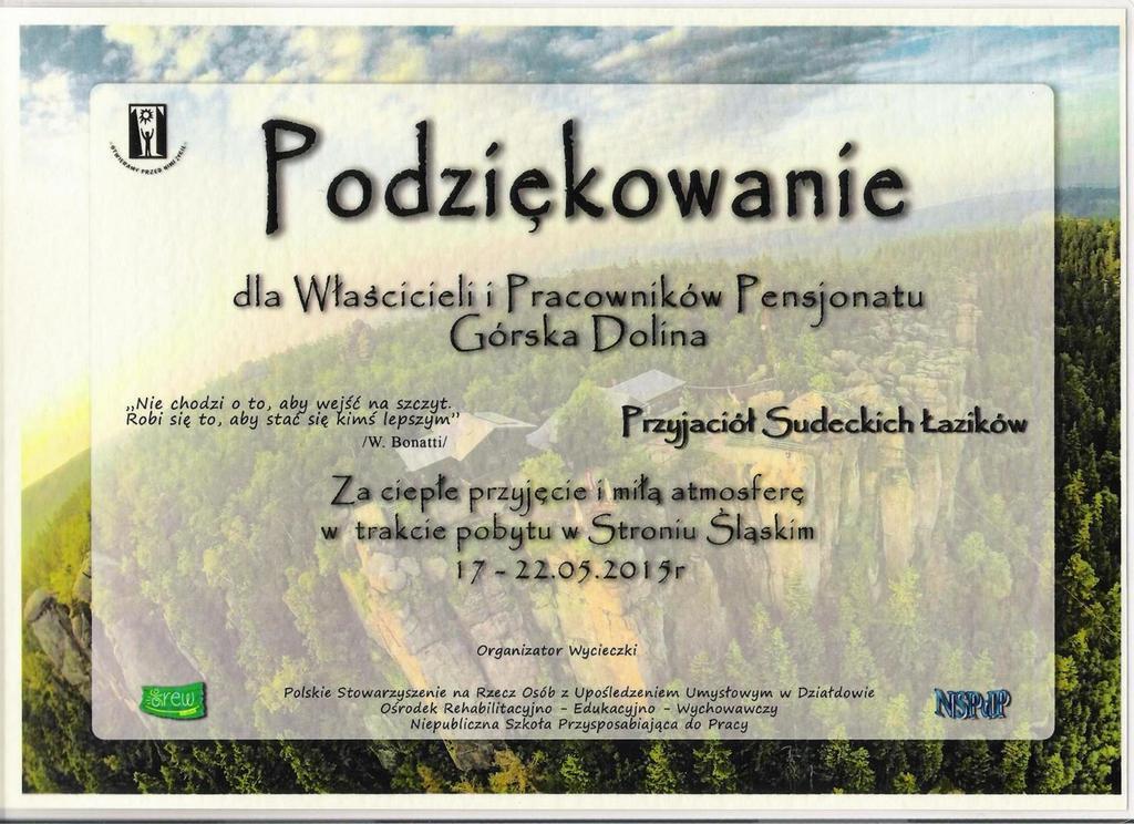 Górska Dolina Acomodação com café da manhã Stronie Śląskie Exterior foto